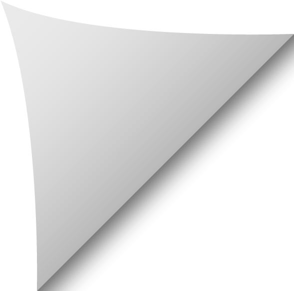 Dobles De Hoja Png - Folded Paper Edge Png (600x600), Png Download