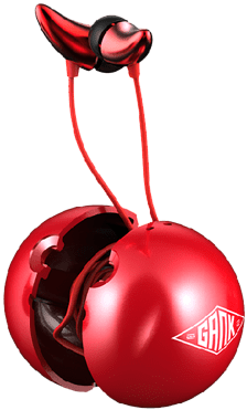 Product Image For Emie Devil Horn Earphones - Headphones (640x640), Png Download