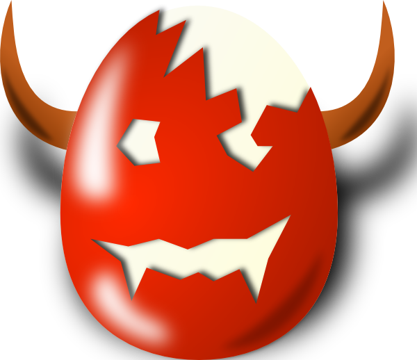 Devil Clipart Wicked (600x518), Png Download