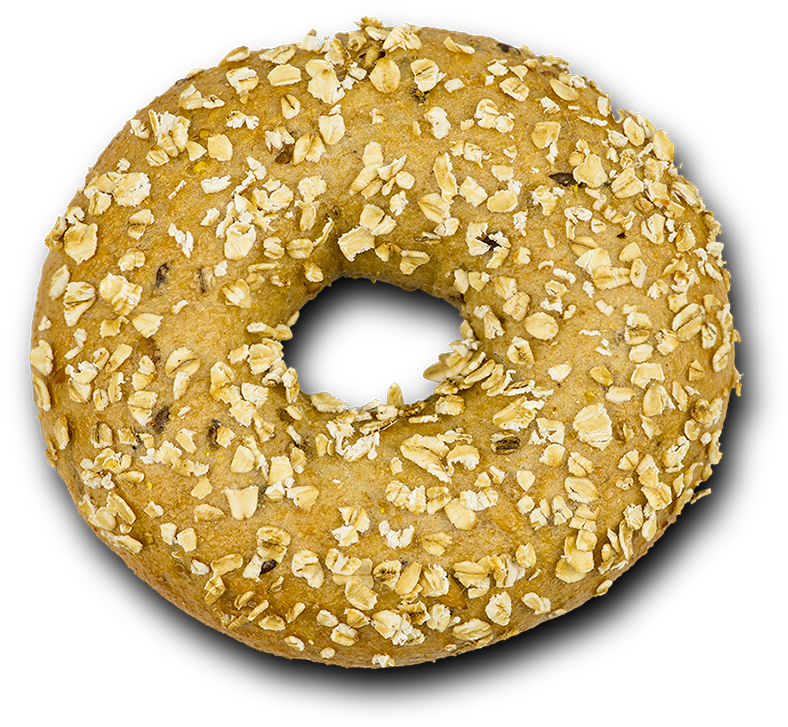 Bagel Multi Grain - Multigrain Bread (800x746), Png Download
