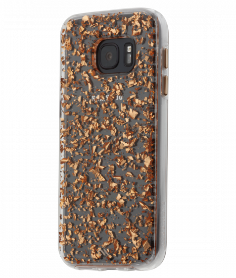 Gold Leaf Karat Case For Samsung Galaxy S7, Made By (840x560), Png Download