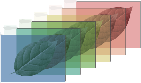 Hyperspectral Hoja 2 - Portable Network Graphics (500x289), Png Download