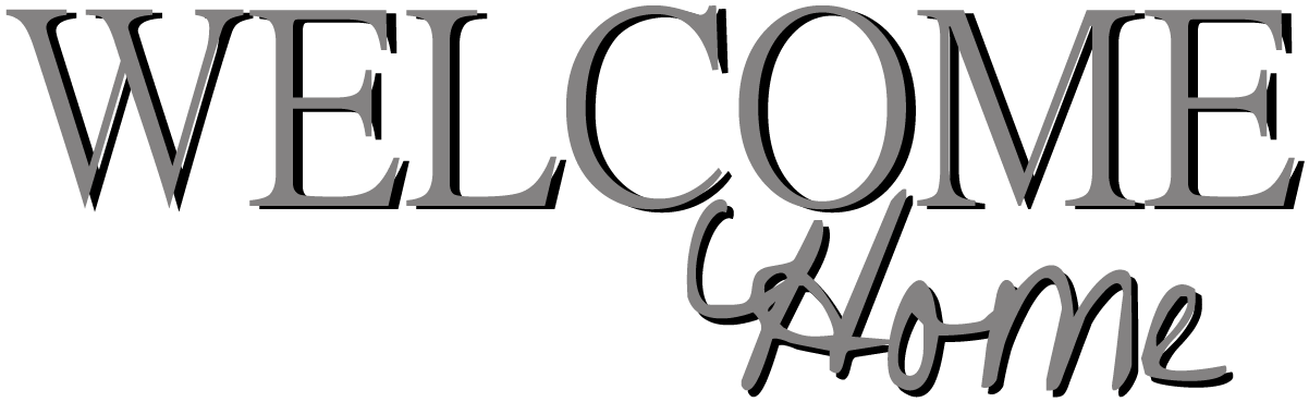 Spend More Time Doing What You Love With The Ones You - Welcome Home Banner Black And White (1278x465), Png Download