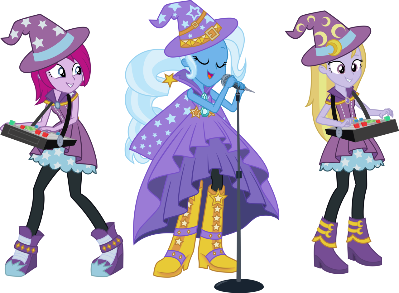 Abion47, Background Human, Equestria Girls, Female, - My Little Pony Equestria Girls Trixie (1280x940), Png Download