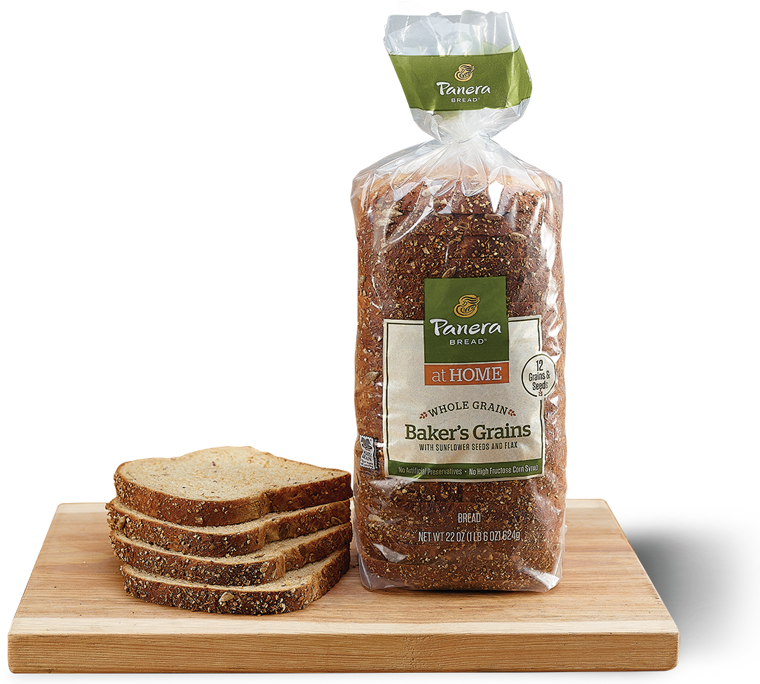 Whole Grain Baker's Grains Sliced Bread - Sliced Bread (1280x993), Png Download