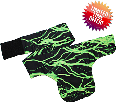 Vertical Ostomy Belt - Gooutsideandplayusa Lightning Headband - Blue Headband (432x432), Png Download