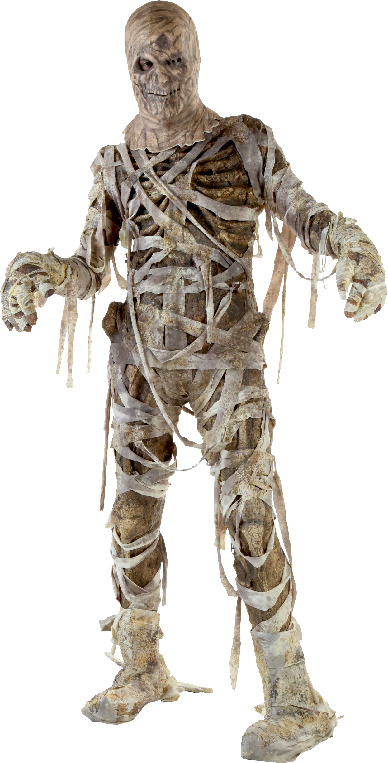 Halloween Mummies (1246x2447), Png Download