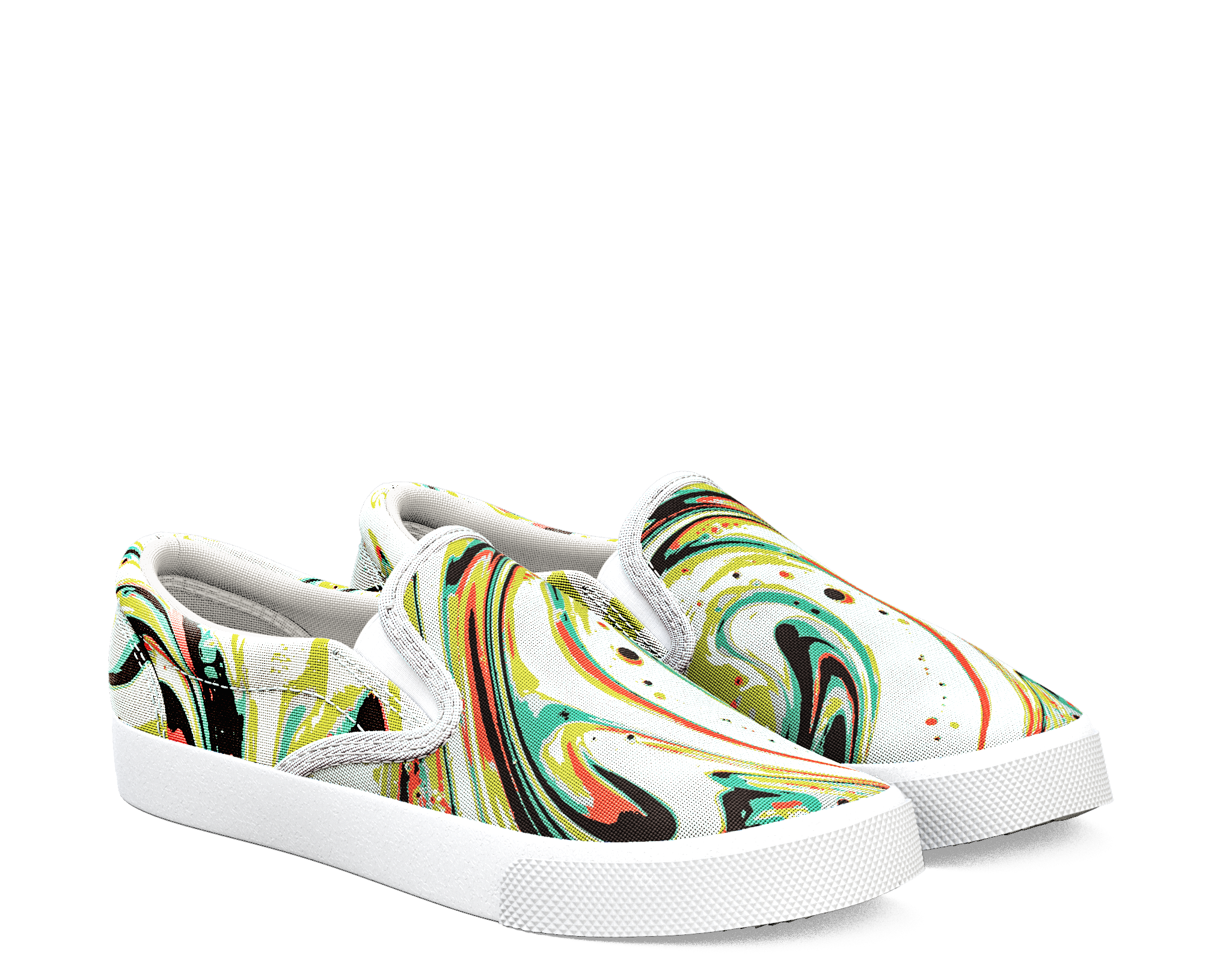 60610 1217 924 Abstractleatherwood Lauralleatherwood - Walking Shoe (2048x2048), Png Download