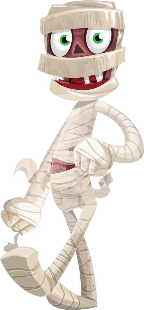 Fleshy Wrapped-up - Cartoon (771x1060), Png Download