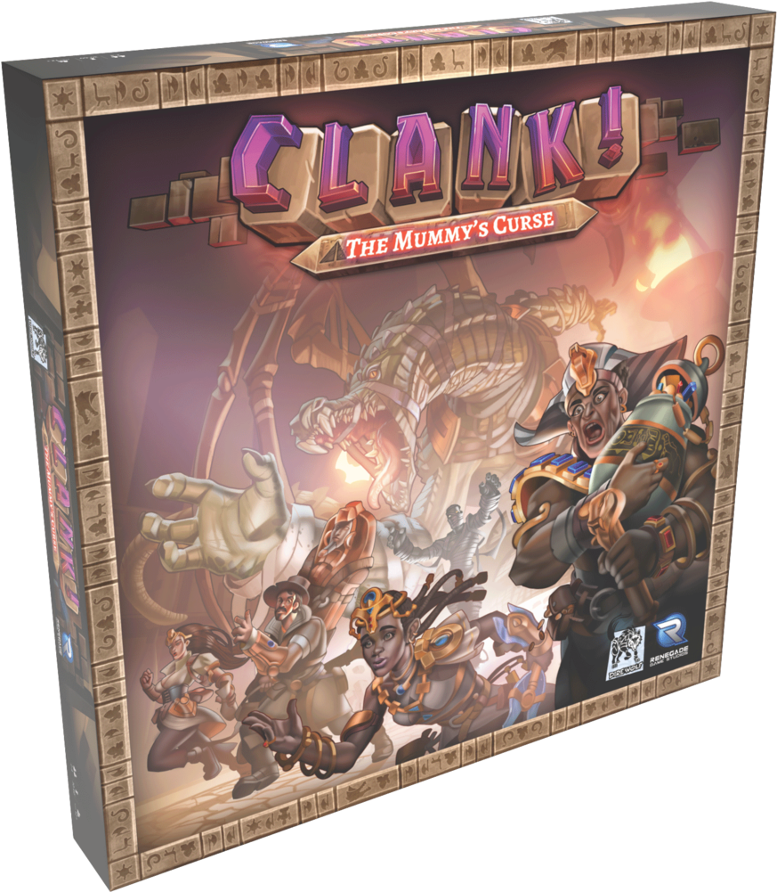 Mummy's Curse , Galda Spēle - Clank The Mummy's Curse (436x500), Png Download