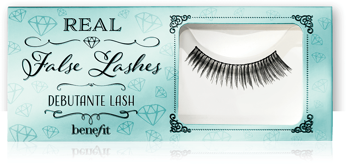 Debutante False Eyelashes Fan Out At The Ends For A - Benefit 'real False Lashes' Debutante False Eyelashes (1220x1380), Png Download