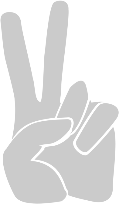 V Sign Victory Symbol Computer Icons - Png Victory (750x750), Png Download