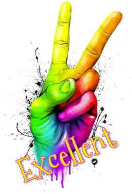 Hand Sign Of Peace (480x480), Png Download