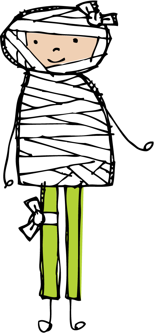 Cute Mummy Pictures Free Download Clip Art On - Girl Mummy Clipart (518x1114), Png Download