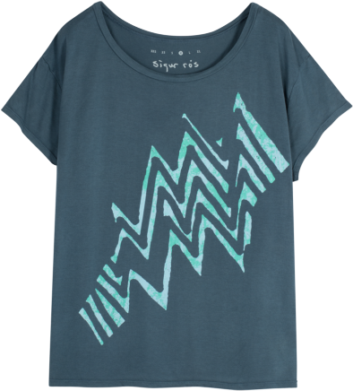 Women's Lightning T-shirt - T-shirt (575x492), Png Download