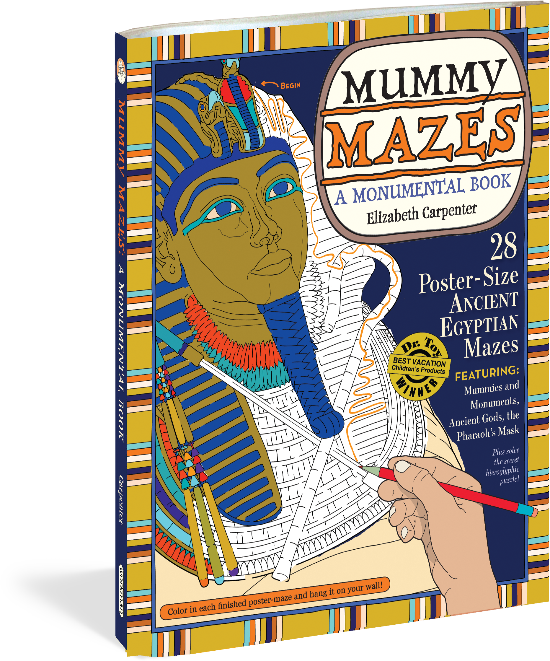 Mummy Mazes - Mummy Mazes: A Monumental Book (1998x2340), Png Download