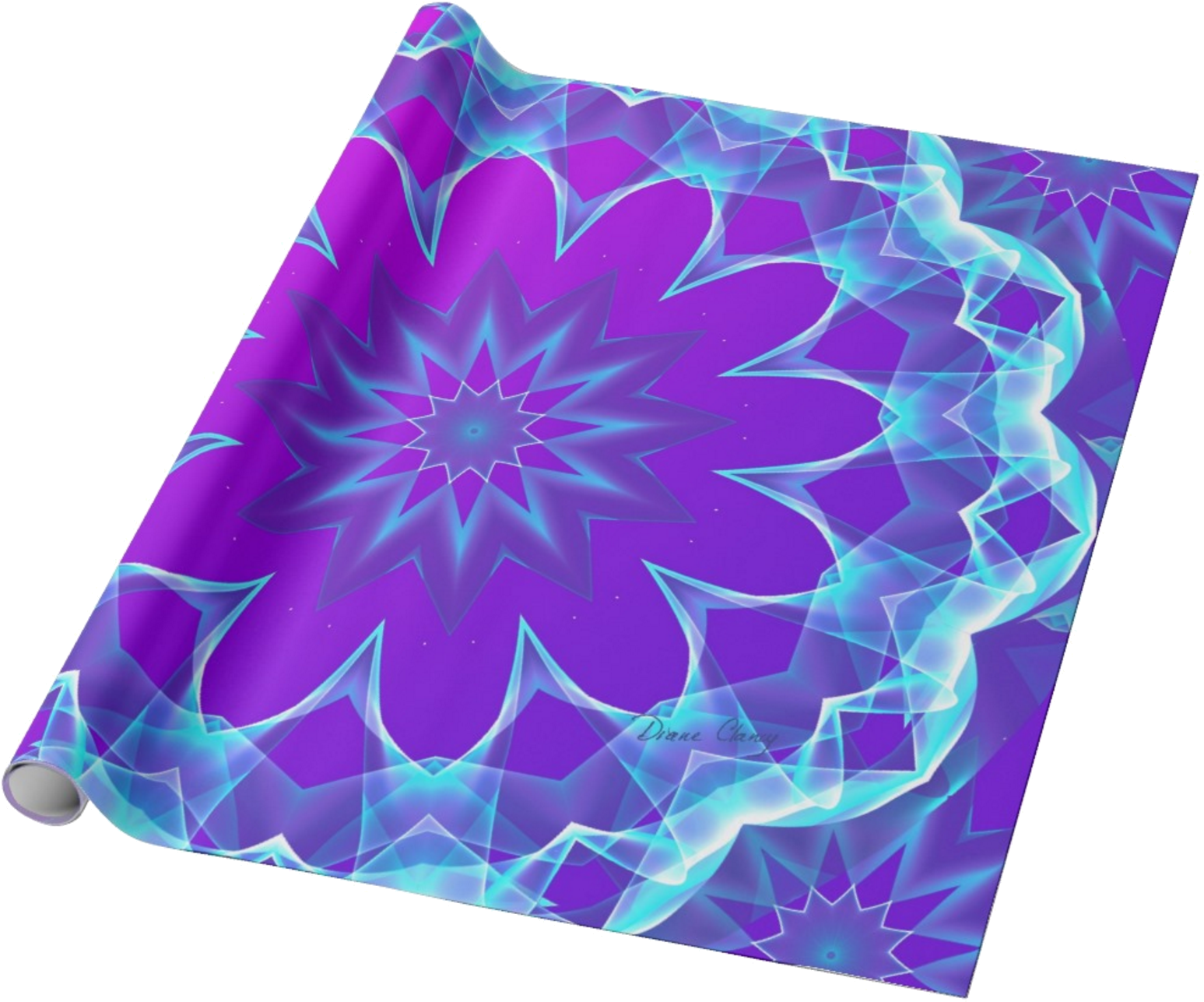Psychedelic Stars, Abstract Violet Purple Glow (1612x1305), Png Download