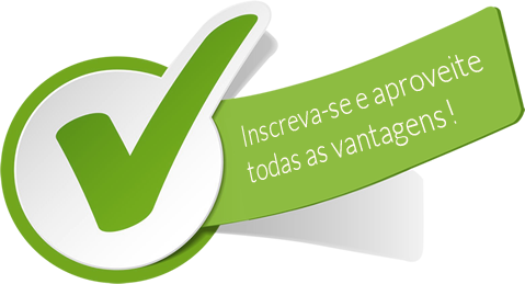 Inscreva-se E Aproveite Todas As Vantagens - Tick Sign Clipart Png (479x259), Png Download
