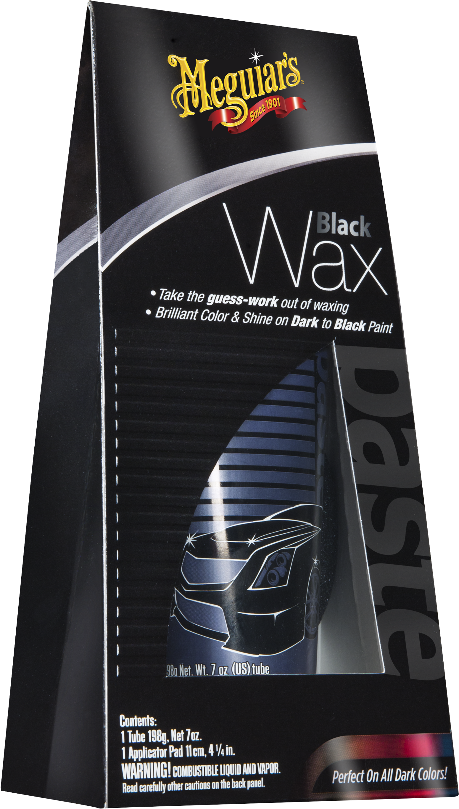 Black Wax - Meguiar's Black (dark) Wax Car Care Cleaner (3000x3000), Png Download