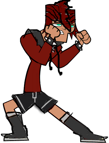 Slash - Total Drama World Tour Tyler (381x500), Png Download