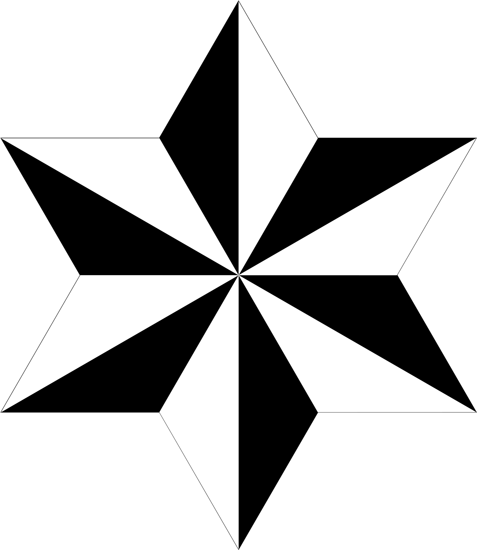 This Free Icons Png Design Of Outrayj Hexagram 12 Stripe (2400x2400), Png Download