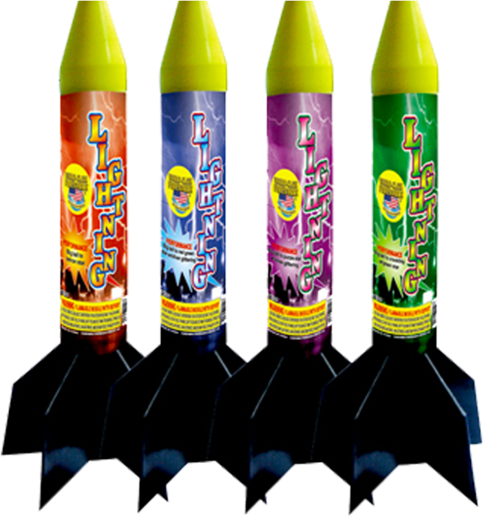 Lightning - Missile (924x784), Png Download
