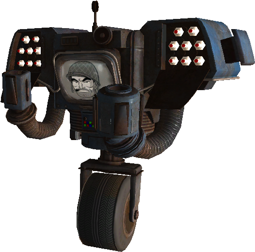 Fnv M235 Missile Launchers - Securitron Mark Ii (583x583), Png Download
