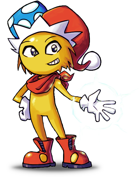 Spark The Electric Jester (580x636), Png Download