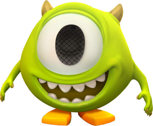 Disney Shop Mike - Club Penguin Island Mike Wazowski (508x419), Png Download