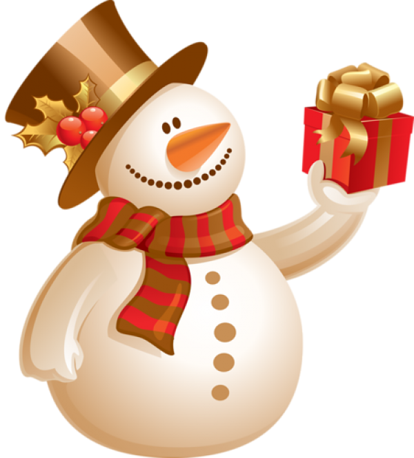 Snow Man Png Free Download - Boneco De Natal Png (600x663), Png Download