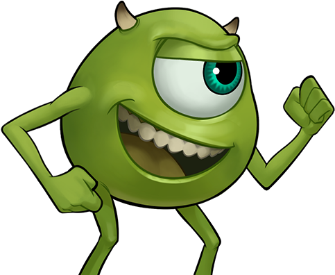Mike Wazowzki Is A Back-line Damage Hero Mike's Hero - Disney Heroes Battle Mode Eva Wall E (500x500), Png Download
