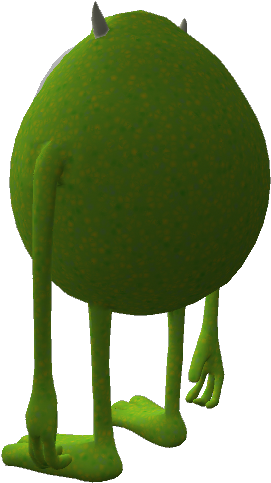 Mike Wazowski Angle4 (960x540), Png Download