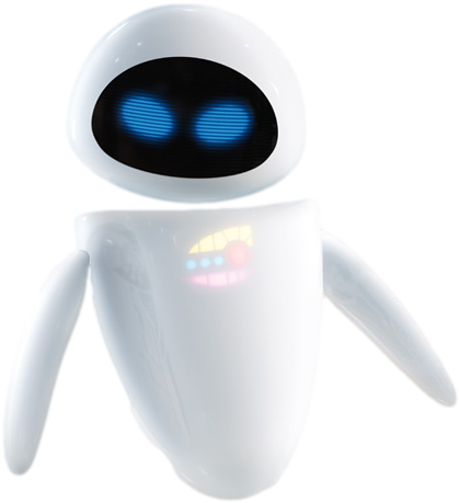 Eve Wall•e Clipped Rev 1 - Wall E Heroes Eve (464x494), Png Download
