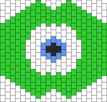 Mike Wazowski Kandi Mask - Kandi Mask Bear (442x420), Png Download