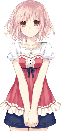 Master Animewallpapers Beauty Kawaii Girls Cute Anime - Anime Girl Cute Simple (248x576), Png Download