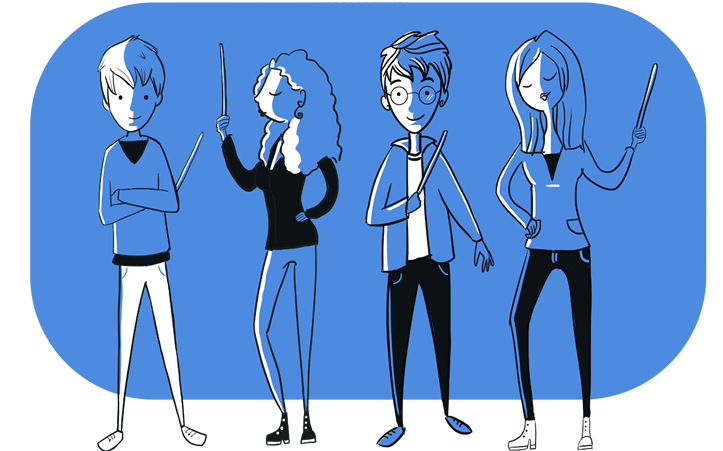 Notice The “lighting” Effect Coming In From The Side - Cartoon (730x450), Png Download