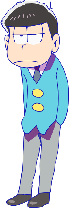 Chara Ichimatsu - Osomatsu San Ichimatsu Voice Actor (780x780), Png Download