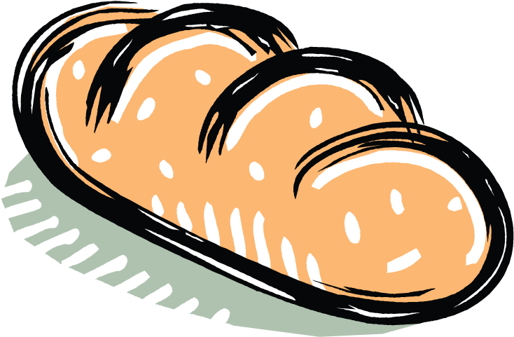 Pan - Comida De Francia Png (750x500), Png Download