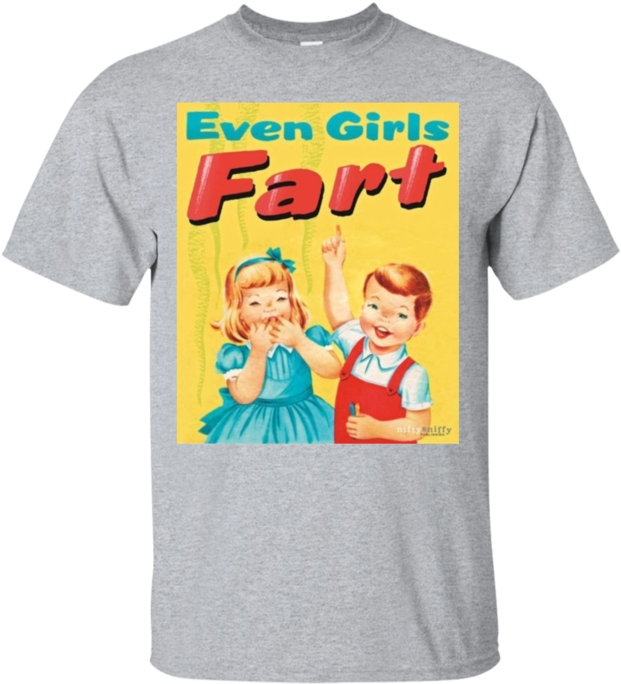 Even Girls Fart - Children's Book Parodies (690x690), Png Download