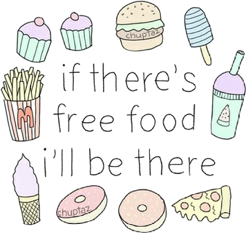 Comida Gratis ~ - Food Tumblr Overlays (380x352), Png Download
