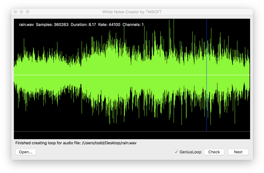 White Noise Creator App - White Noise Audio File (1024x679), Png Download