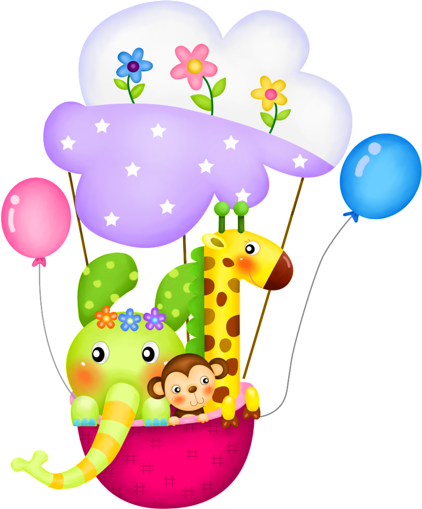 Celebrate Children's Day Anime Png - Blancho Bedding Zoo Party 1 - Large Wall Decals Stickers (1024x1024), Png Download