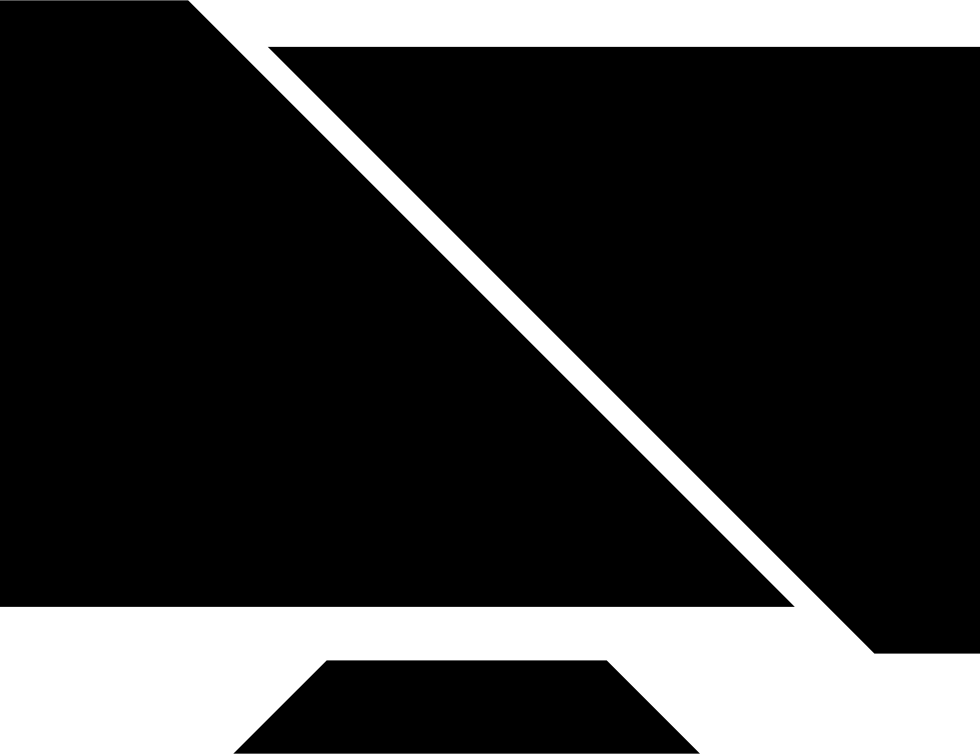 Broken Screen - - Television (980x754), Png Download