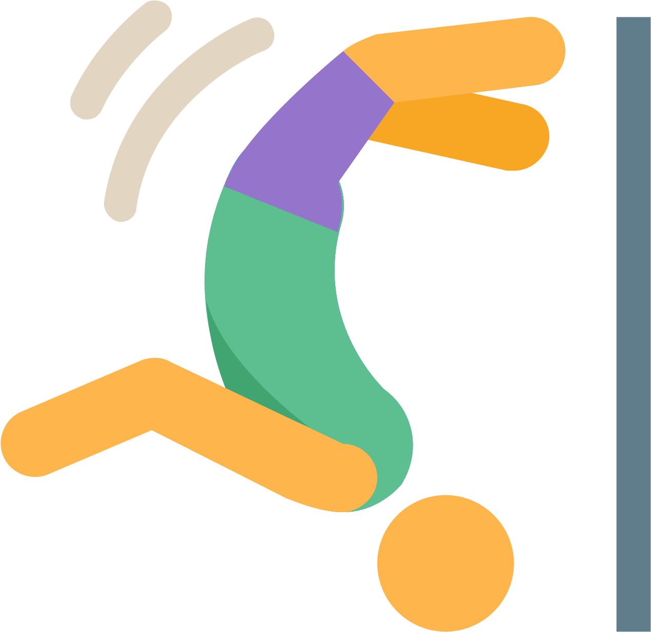 Parkour Icon - Download (1600x1600), Png Download