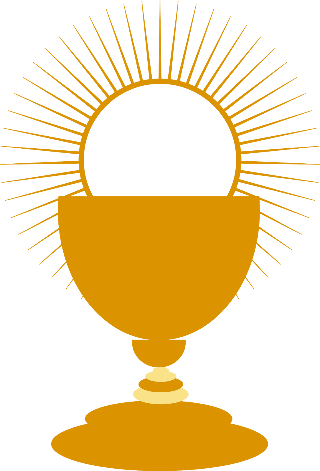 Eucharist Clipart Eucharistic Prayer - Clipart Comunion Png (1086x1600), Png Download