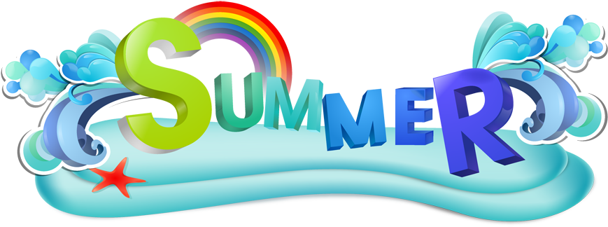 Summer-banner - Summer Party Logo Png (900x362), Png Download