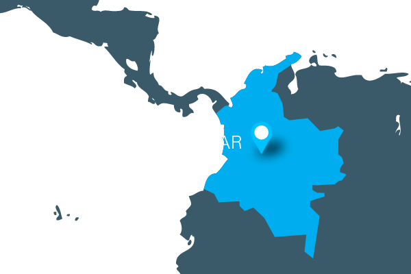 Ciudad Bolivar - Map (600x400), Png Download
