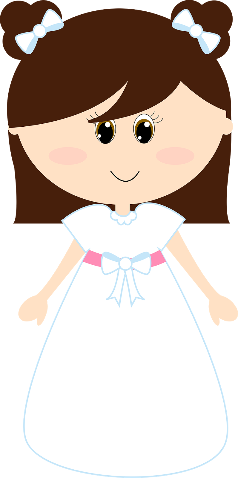 Communion Drawing Cartoon - First Communion (797x1600), Png Download