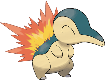 Cyndaquil - Heartgold And Soulsilver [book] (475x475), Png Download