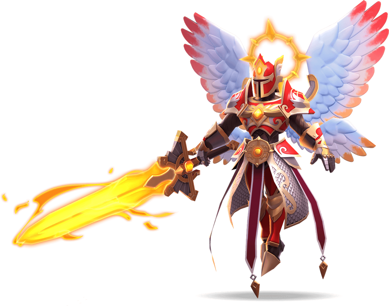 5when Does Elemental Guardians Fit Inside The Might - Heroes Of Might And Magic Angel (1241x976), Png Download
